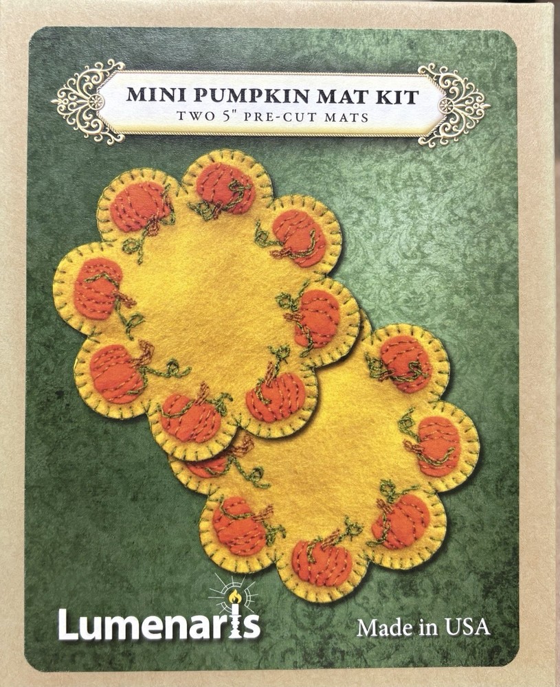 Mini Pumpkin Mat Kit by Lumenaris