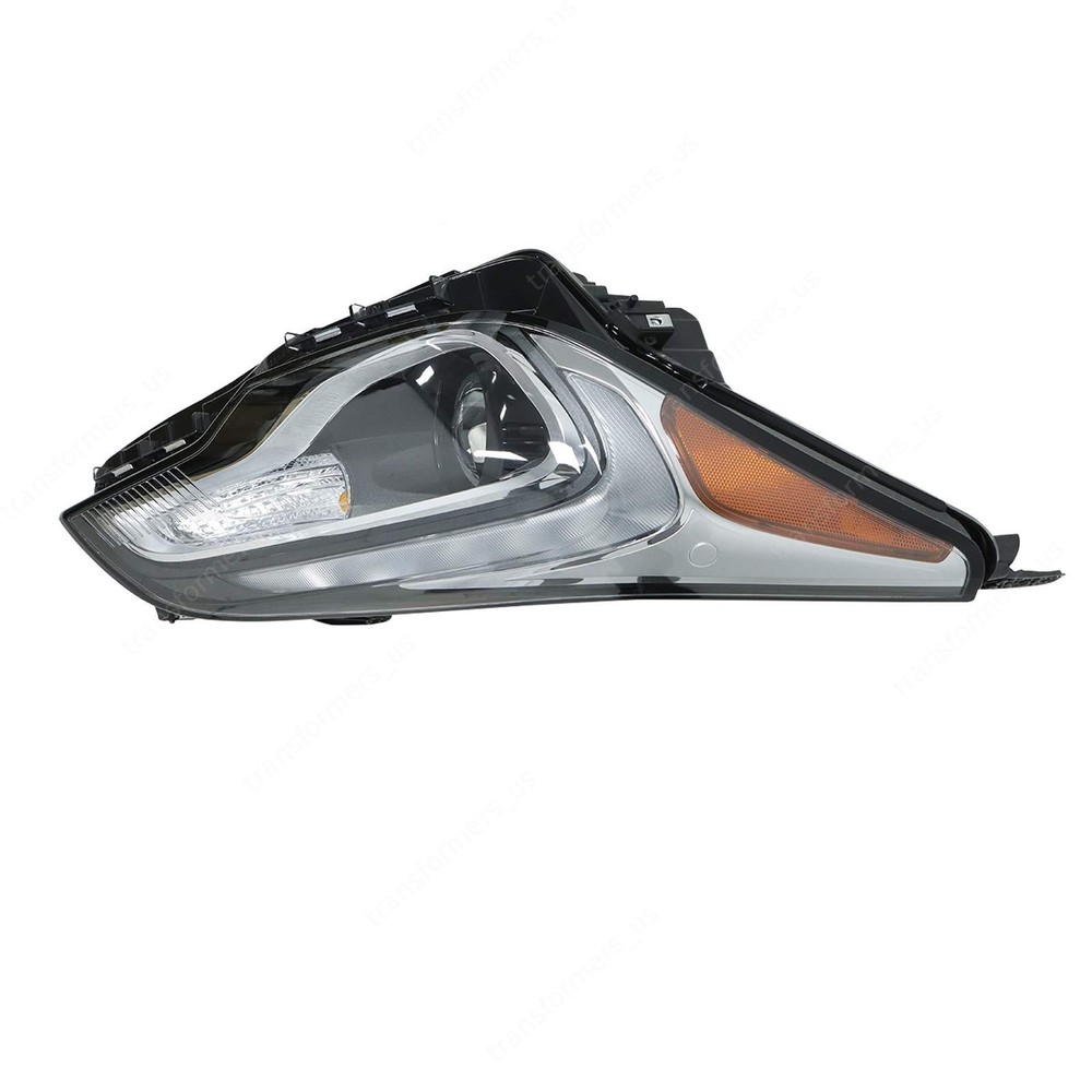 Halogen Headlight Passenger Side for 2016-2018 Buick Envision with LED DRL