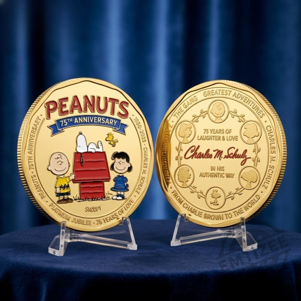 Peanuts 75Th Anniversary Coin