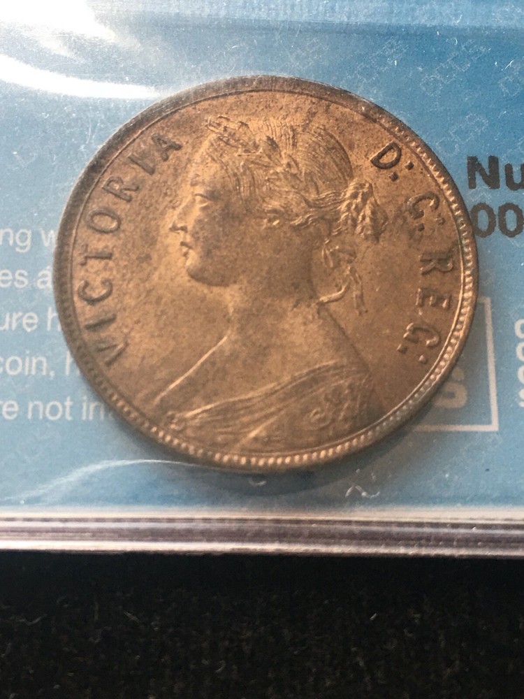1894, CCCS Graded Newfoundland, Large One Cent, **MS-63**