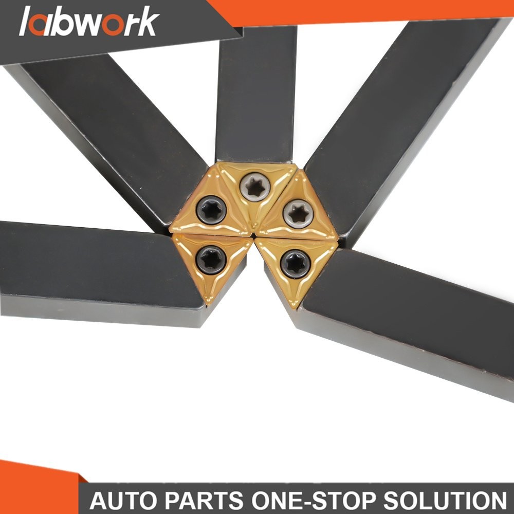 Labwork Carbide Indexable Turning Tool Bit With Carbide Inserts 5 PACK 3/8"