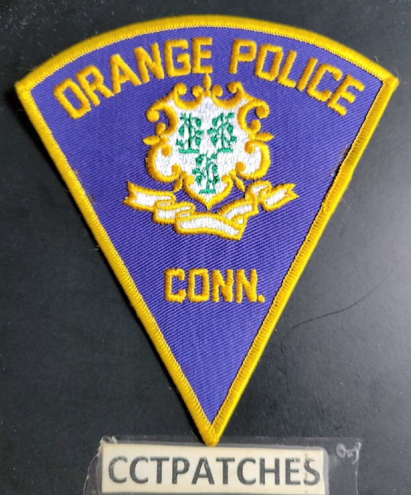 ORANGE, CONNECTICUT POLICE SHOULDER PATCH CT