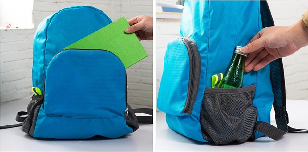 Backpack Packable Foldable Ultra Lightweight Water Resistant Durable Camping ...