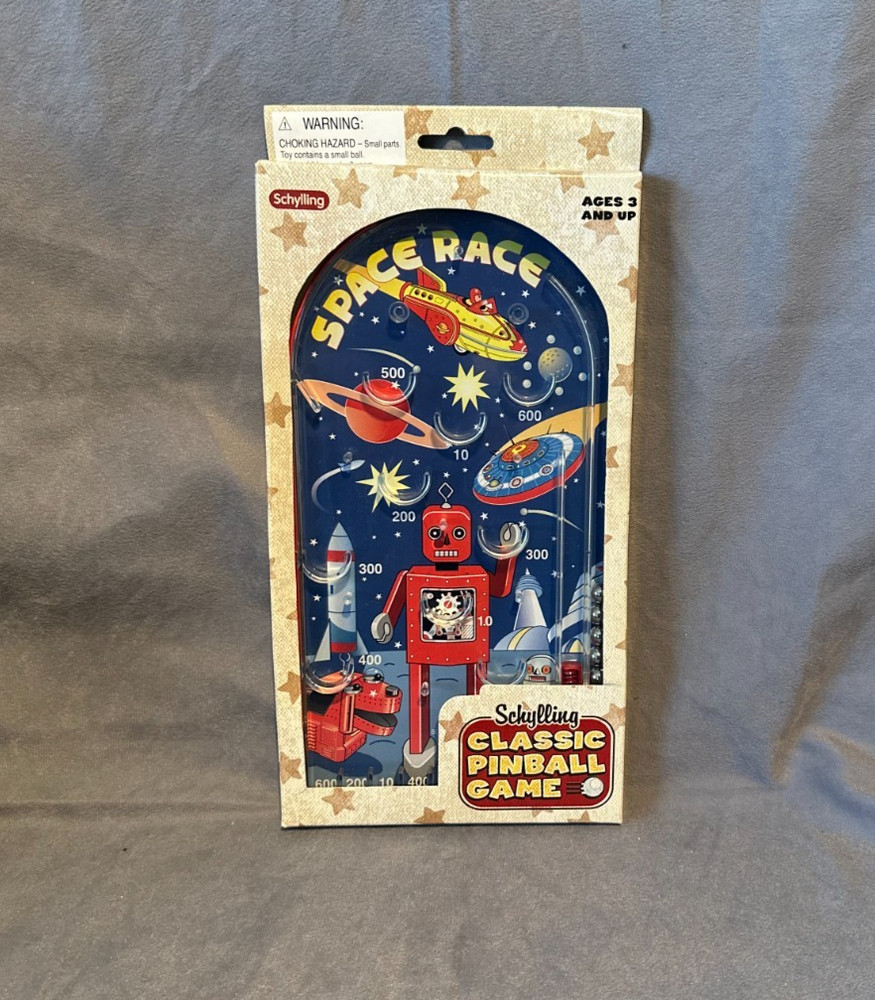 Schylling Classic Pinball Game -SPACE RACE 2010