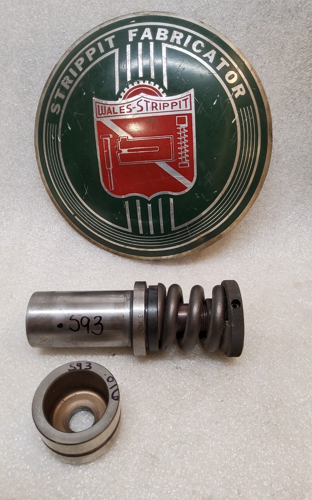Wilson Tool Punch And Die WT .593 Round Strippet Fabricator Model 10AA