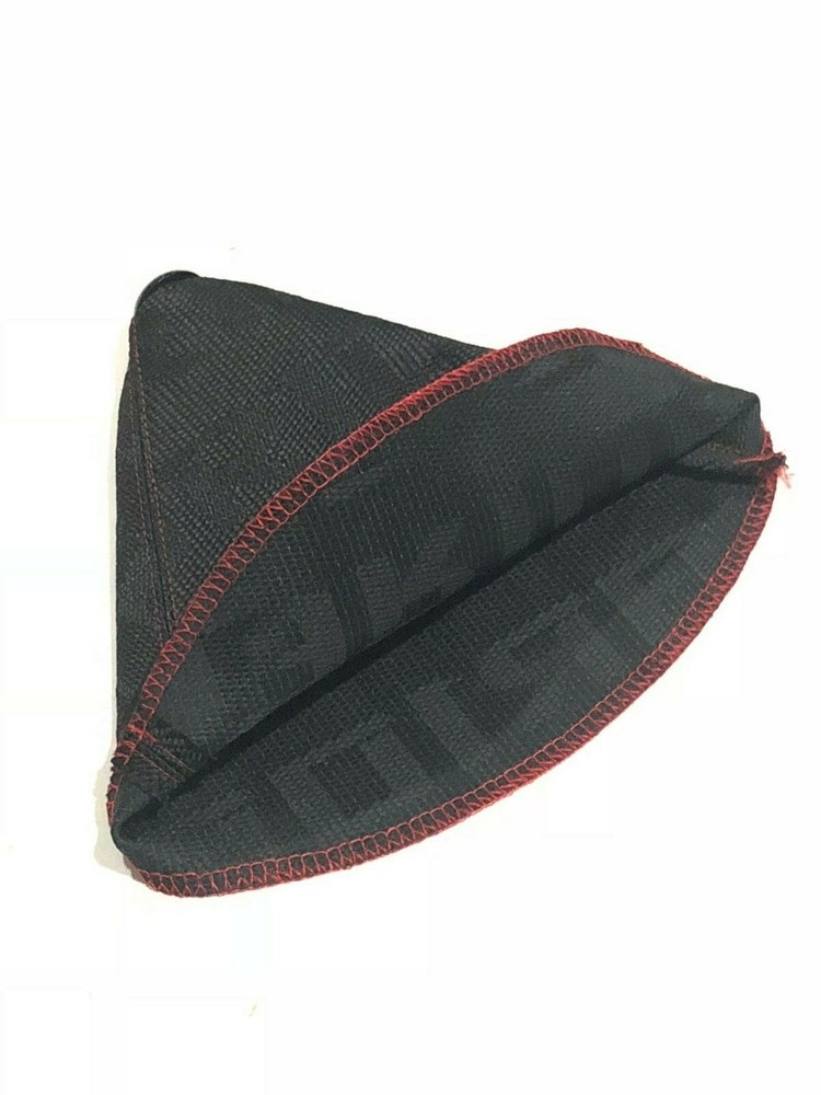 Universal BRIDE Black Hyper Fabric Shift Knob Shifter Boot Cover MT/AT