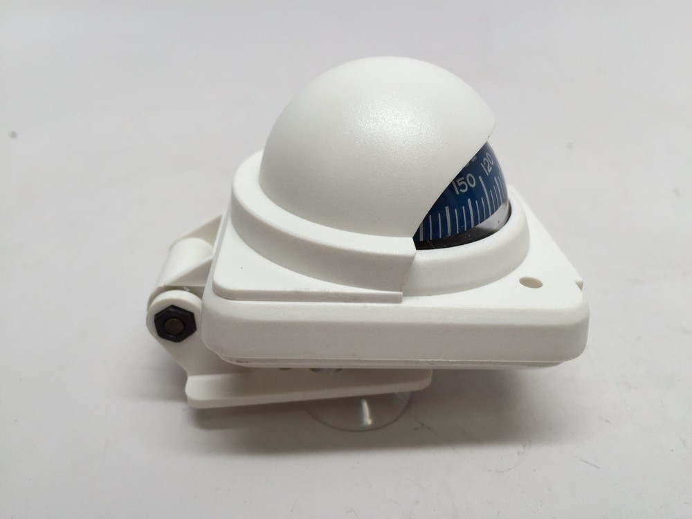 Pactrade Marine White Bracket & Suction Adjustable Built-In Compensation System