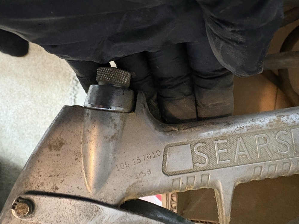 Vintage Sears Sandblasting Gun