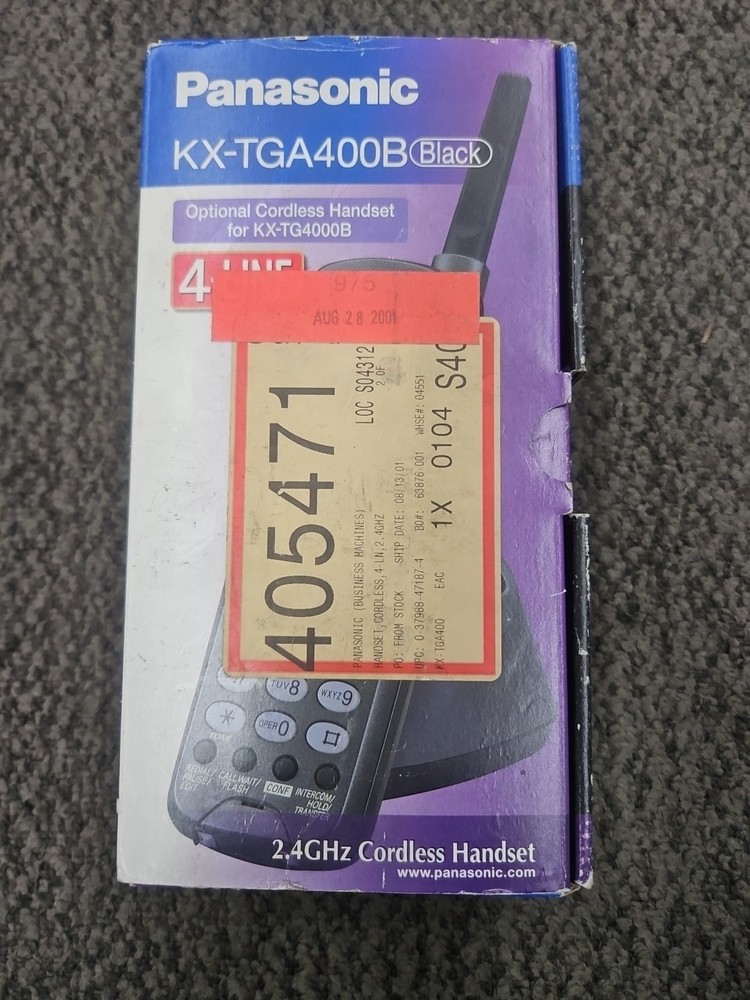 Refurbished Panasonic KX-TG4000B Black