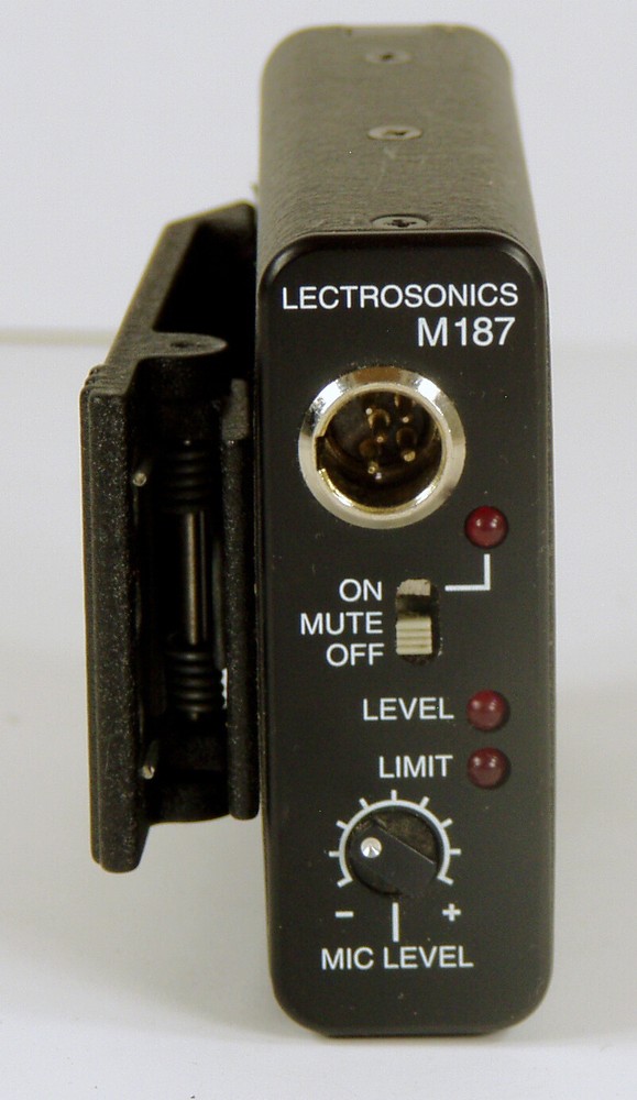 Lectrosonics CR187 Wireless Microphone Transmitter Receiver Two Mics Many Extras