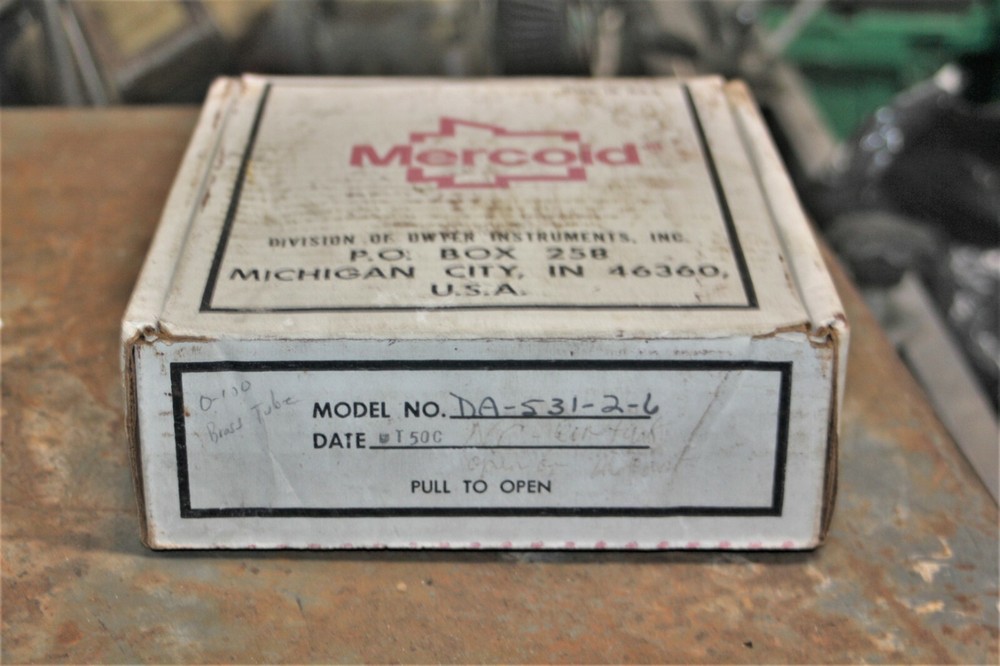 Mercoid Controls Control Switch DA-531-2-6