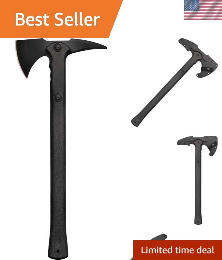 Lightweight War Hawk Axe with Secure-EX Sheath - 19-Inches Overall Design