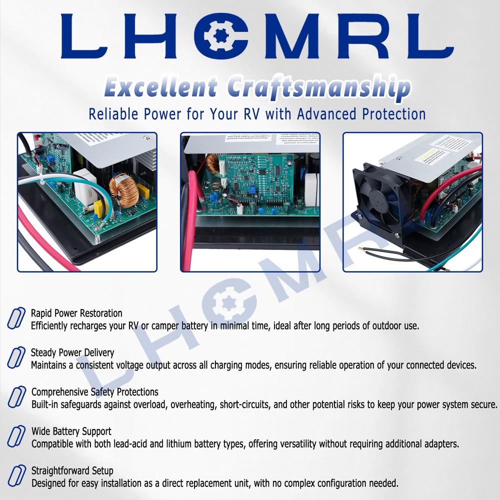 WF-8955-MBA Power Converter Assembly 55Amp for WF-8955PEC & Parallax 7155 7145