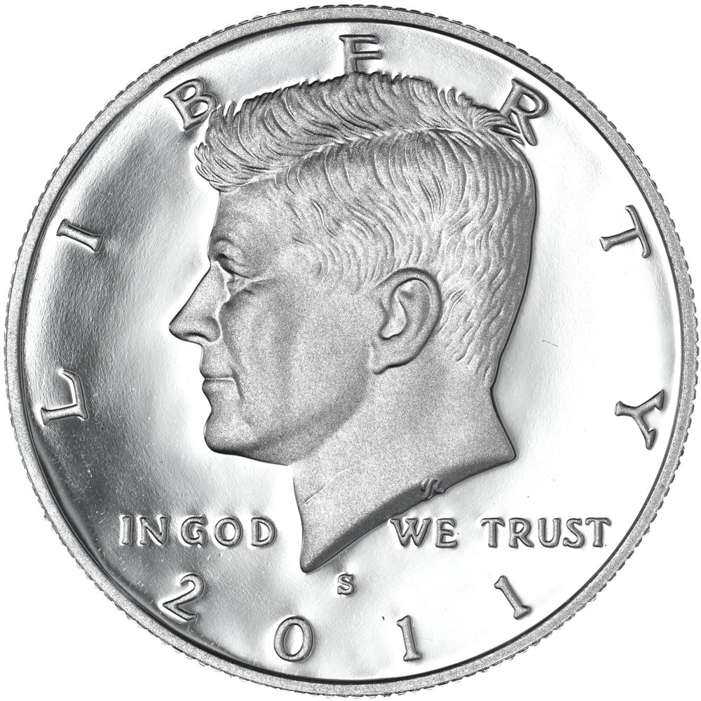 2011 S Kennedy Half Dollar Gem DCam Proof CN-Clad