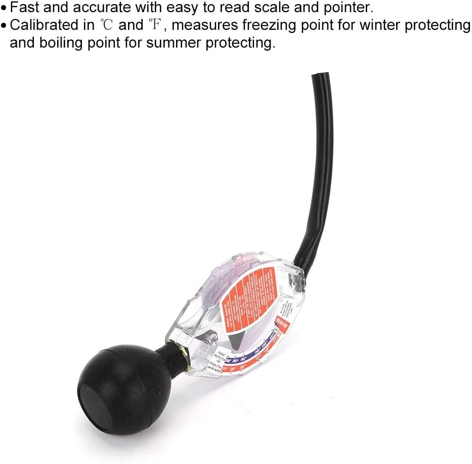 Coolant Antifreeze Tester High Accuracy Dial Type Hydrometer