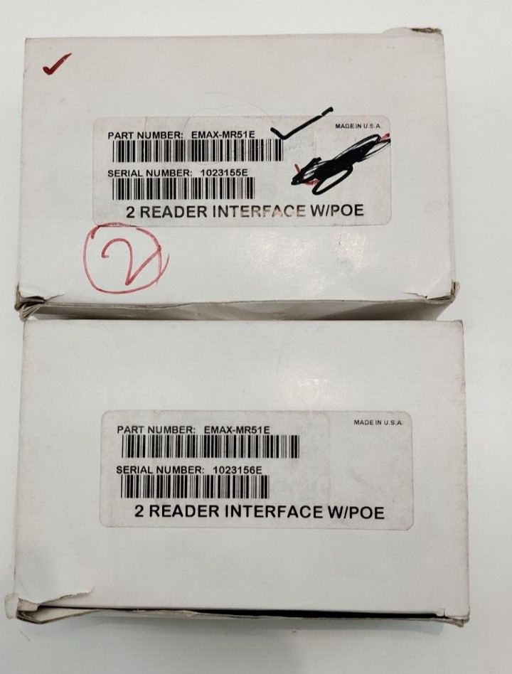 MAXXESS SYSTEM 2 Reader Interface with POE EMAX-MR51E