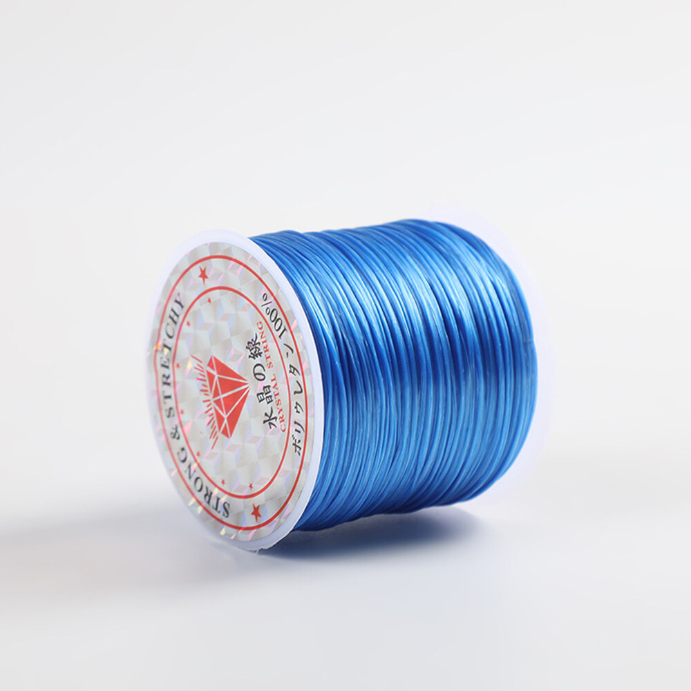 Elastic Stretch Beading String Cord thread Elastic Round Black Color Strong DIY❥