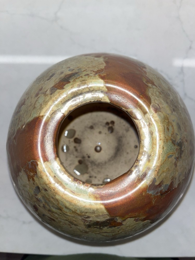 Vase Drip Glaze Pottery