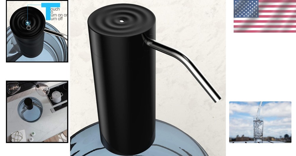 USB Rechargeable Automatic Water Bottle Pump - Effortless Hydration Anywhere