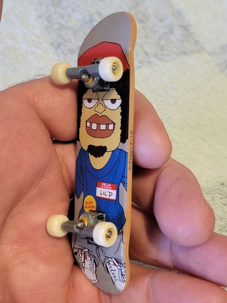 Tech Deck Daniel Castillo Chocolate Skateboards Chocolate Lil' Fingerboard.