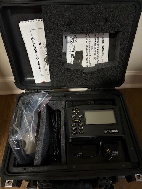 Alnor Electronic Balancing Tool Model EBT721