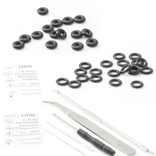 Mini Implant Surgical O Rings Replacement Kit for Glidewell Inclusive