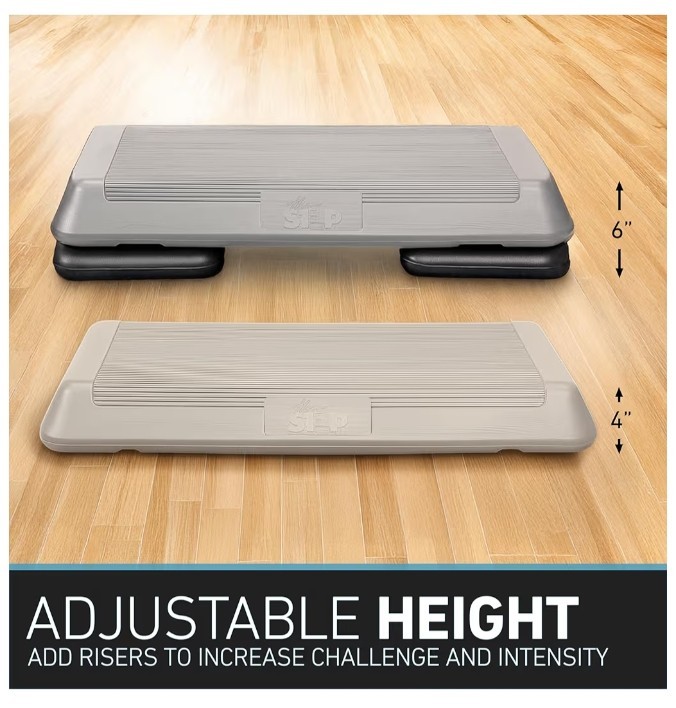 The Original Freestyle STEP Exercise Step Platform, Circuit Size Stepper-Grey