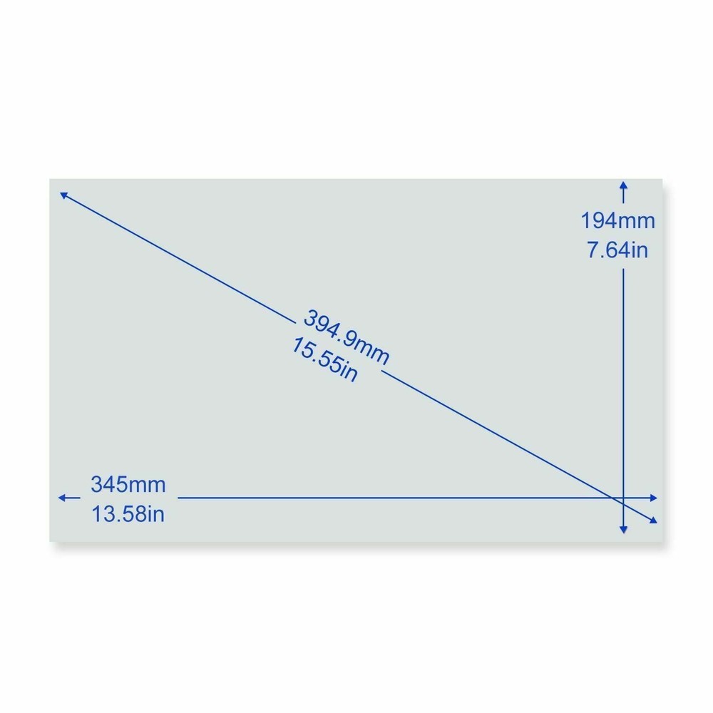 Anti Glare Blue​Ray Screen Protector For Alienware M15 M15X Alienware 15