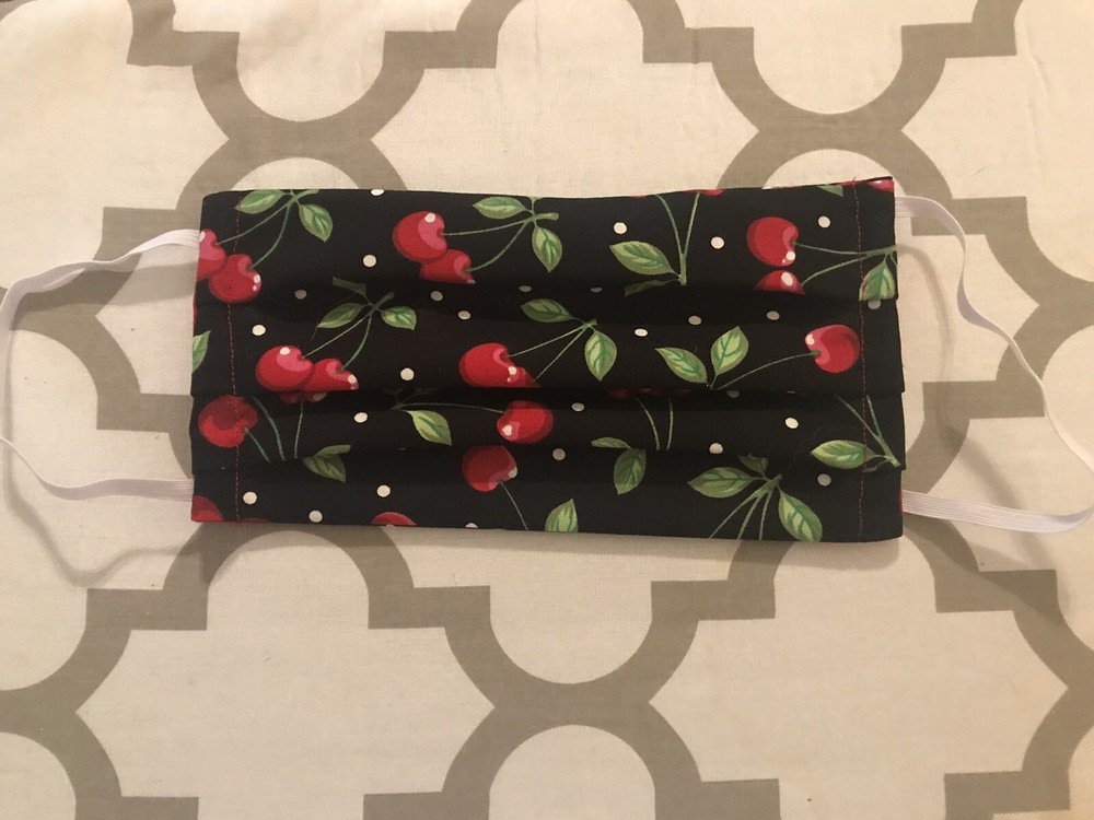 Handmade Cherry Face Mask