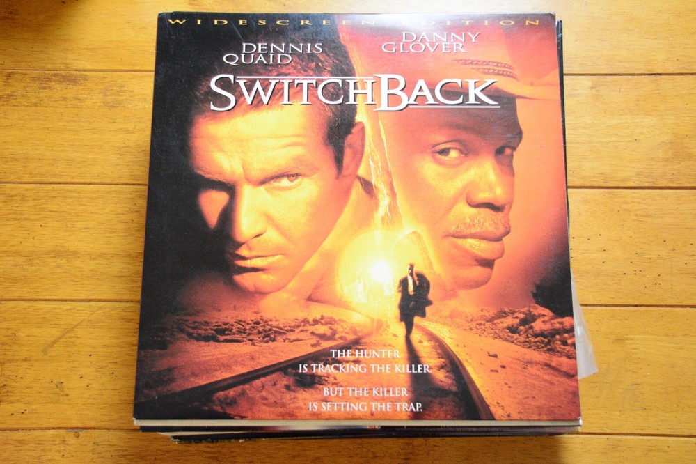 SWITCHBACK LASERDISC LD WIDESCREEN KILLER THRILLER DENNIS QUAID [71]