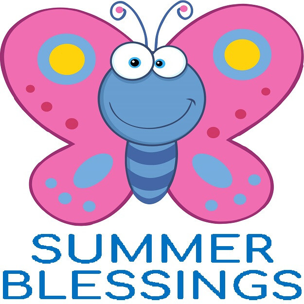 30 Custom Summer Blessings Butterfly Personalized Address Labels