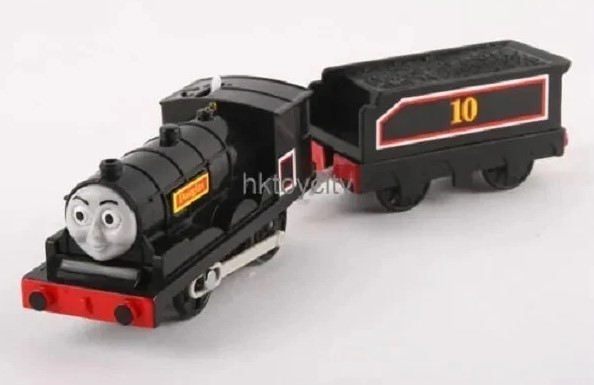 TRACKMASTER THOMAS BATTERY MOTORIZED TOY TRAIN- DOUGLAS + DONALD & TENDER SET