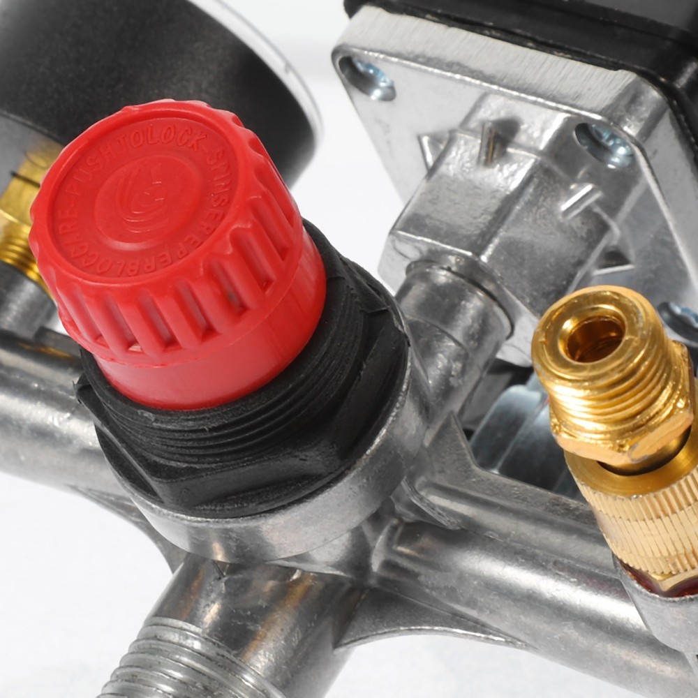 Safety Valve Pressure Control Switch Air Regulator Relief Single-hole Reducing