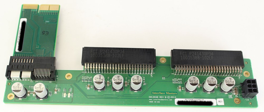 Interface Masters IM13003 Power Module Adapter Backplane with Board Connector