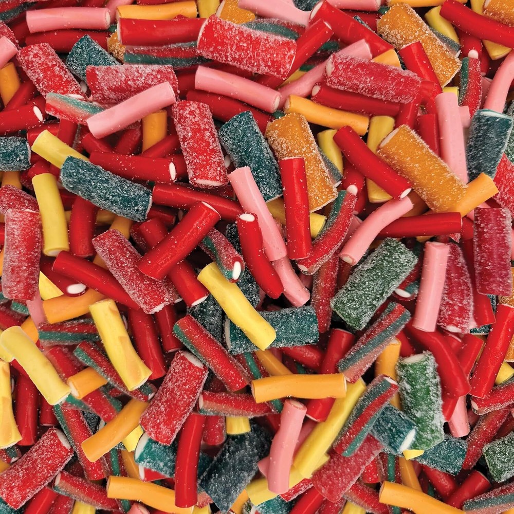 Pencil Bites Gummy Candy - 2-Pound Bulk Pack - Assorted Fruit Flavors
