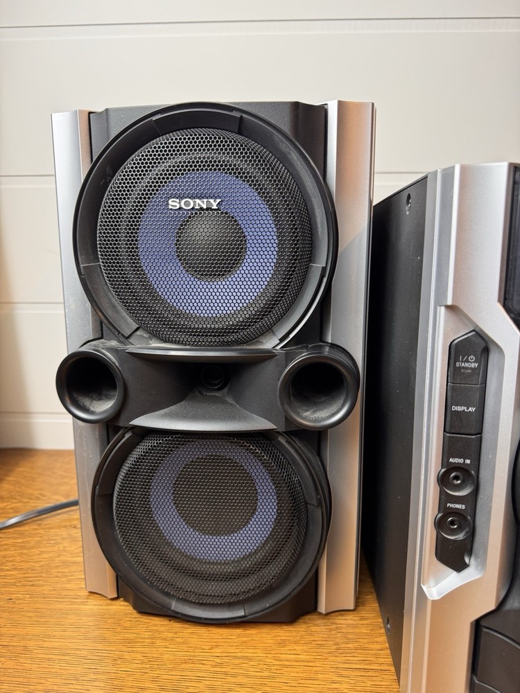 Sony MHC-EC77 3-CD Changer Mini Hi-Fi Component System- Tested