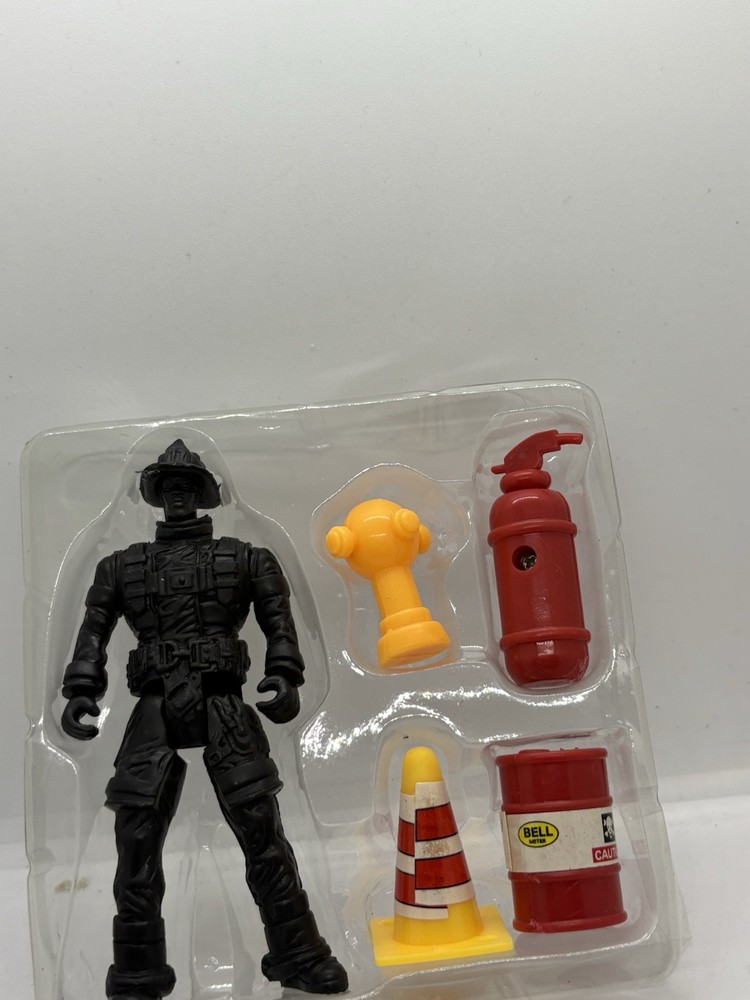 Vintage Fireman Set plastic Toys