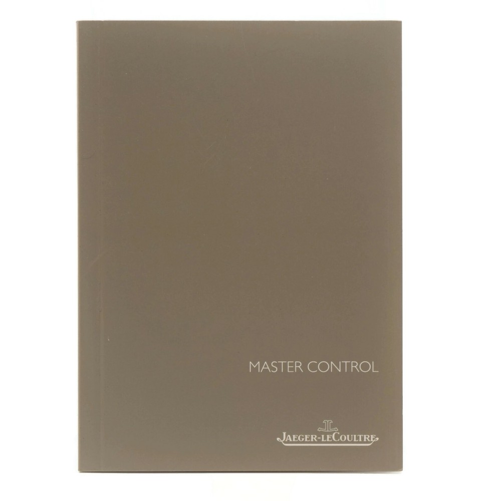 Jaeger LeCoultre Master Control Booklet Manual