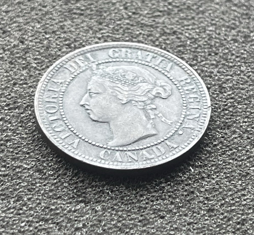 1900 Canada One Cent - Queen Victoria Large Cent - TM1974