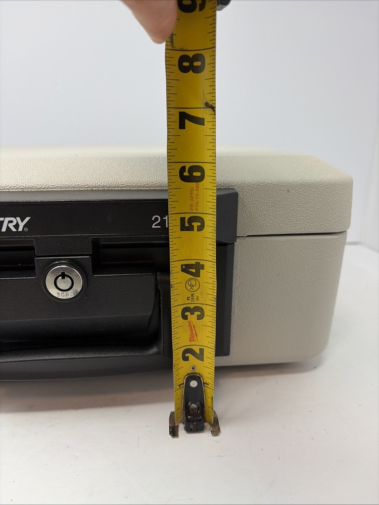 Sentry Safe 2100 Fire Proof Safe with 2 Keys Lock Box FIRE-SAFE® Security Chest