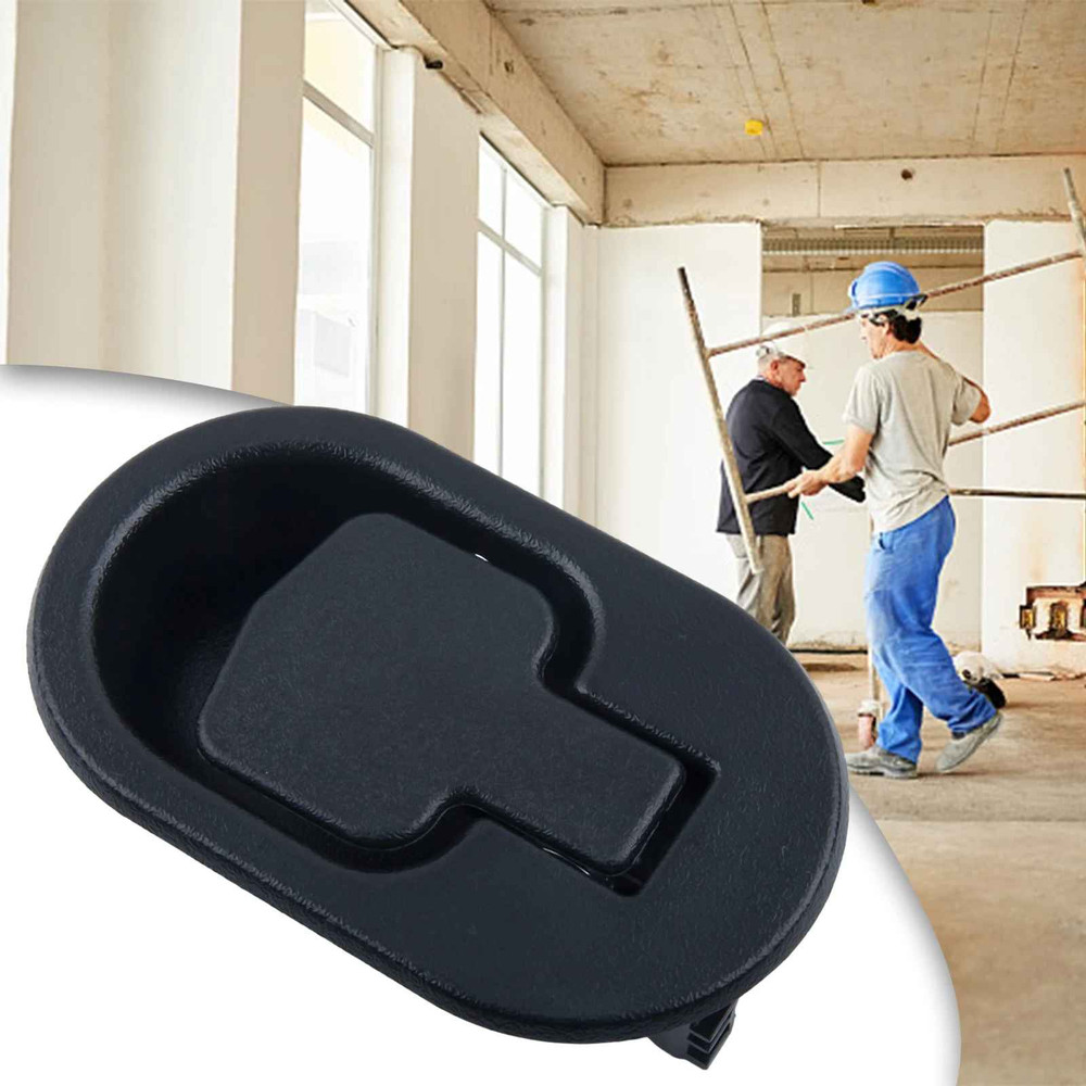 Recliner Chair Pull Handle Replacement Black Oval Sofa Release Lever 11cm
