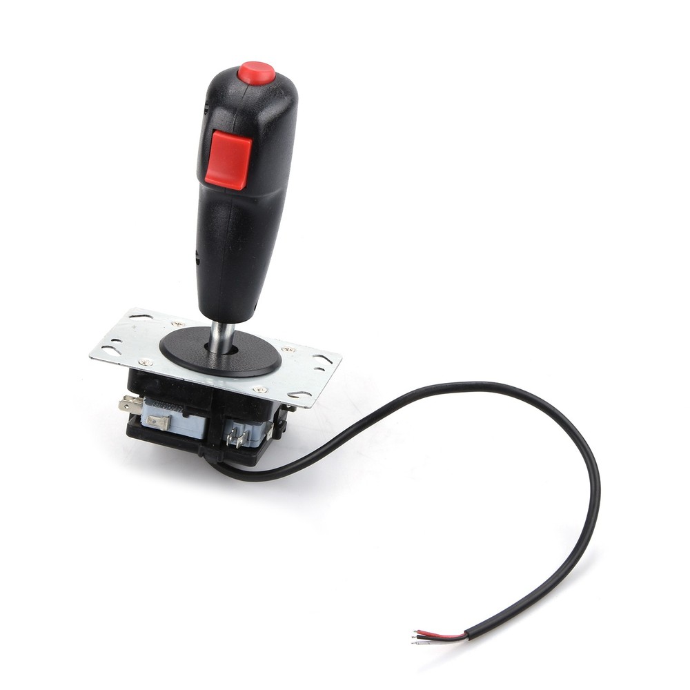 Arcade Game Cabinet Flight Stick Joystick Trigger w/ Microswitch NO Vibration aa
