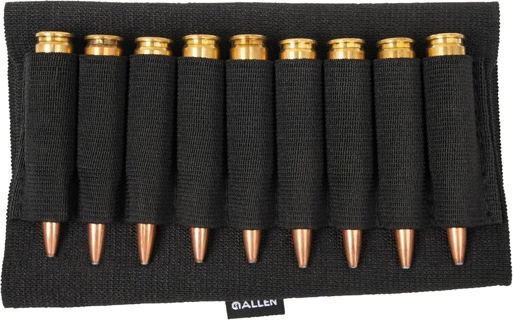 Versatile Rifle Buttstock Shell Holder – Fits Most Models, 9-Shell Capacity