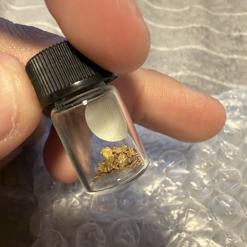 1 Gram Gold in vile.