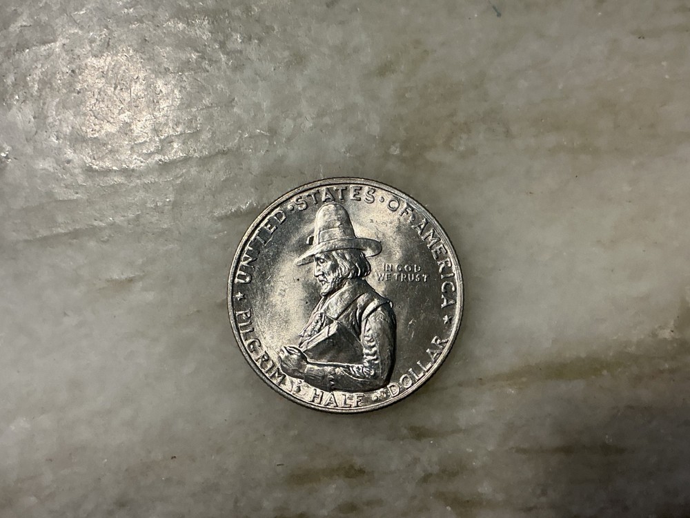 1920 Pilgrim Silver Commemorative Half Dollar BU