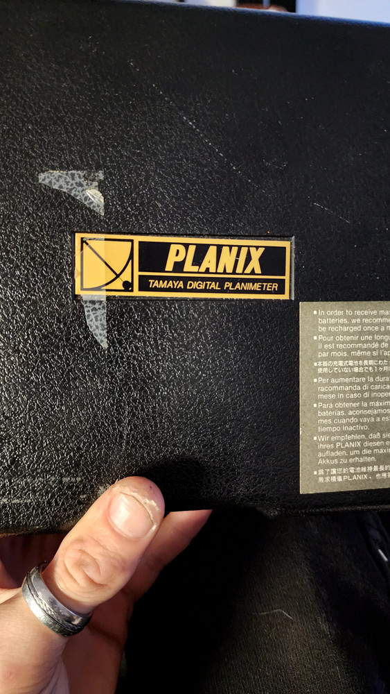 TAMAYA PLANIX 7 DIGITAL PLANIMETER