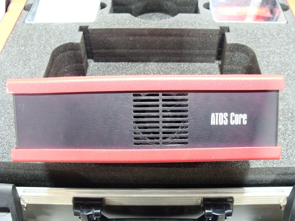 GOM Atos Core 135 Metrology 3D Scanner W/ Calibration Panel & Case - NO SOFTWARE