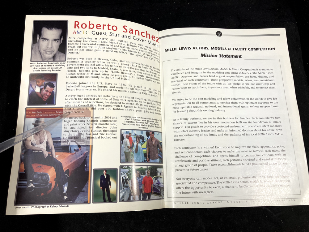2004 ACTORS,MODELS, &TALENT COMPETITION AMTC CONVENTION PROGRAM, ORLANDO FLORIDA