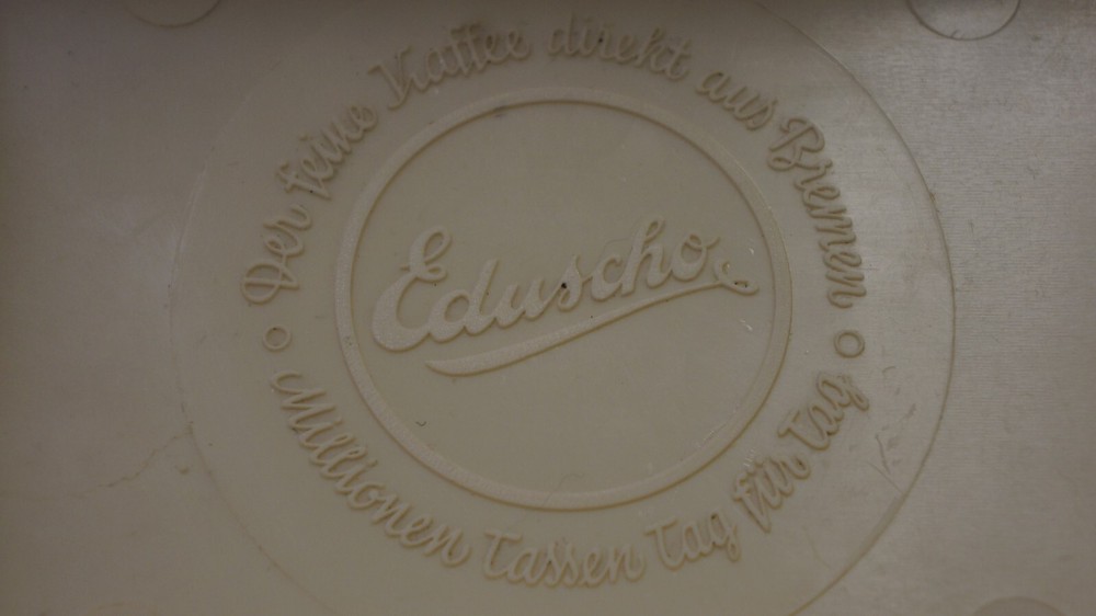 5.5 X 8 X 2.5 EDUSCHO KAFFEE PLASTIC BOX EMPTY