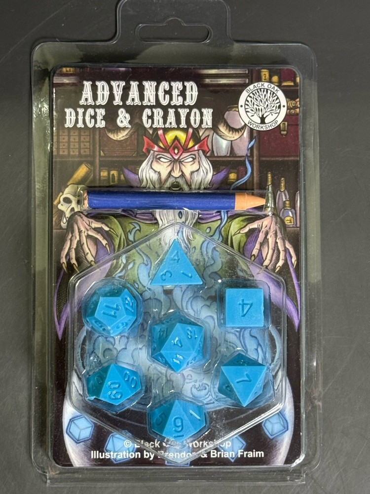 Advanced Dice And Crayon - Black Oak Workshop - Dice DIY - New